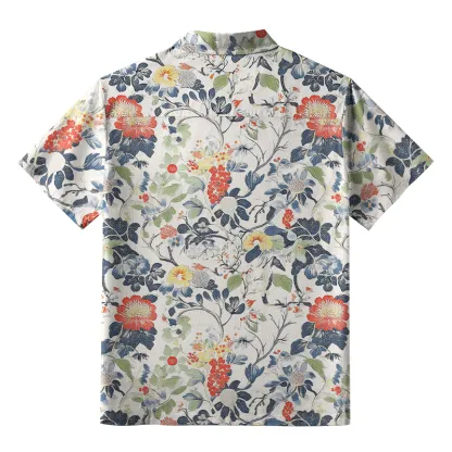 Tokyo-Tiger Petal Bloom Aloha Hawaiian Shirt