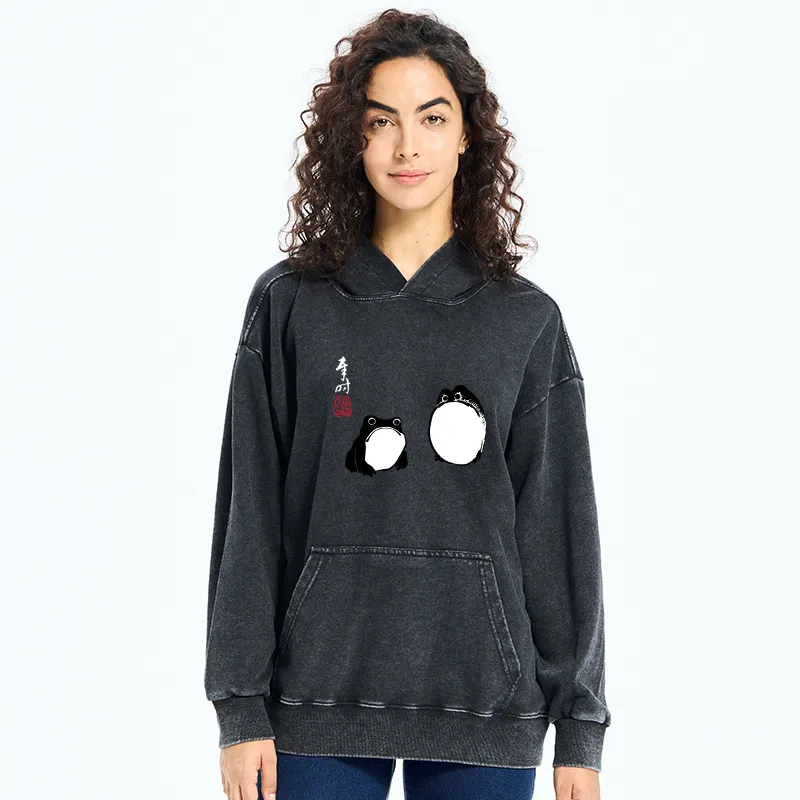 Tokyo-Tiger Matsumoto Hoji Frogs Japan Washed Hoodie