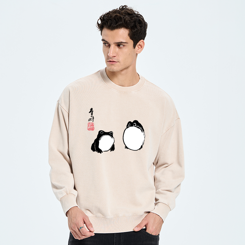 Tokyo-Tiger Matsumoto Hoji Frogs Japan Washed Sweatshirt