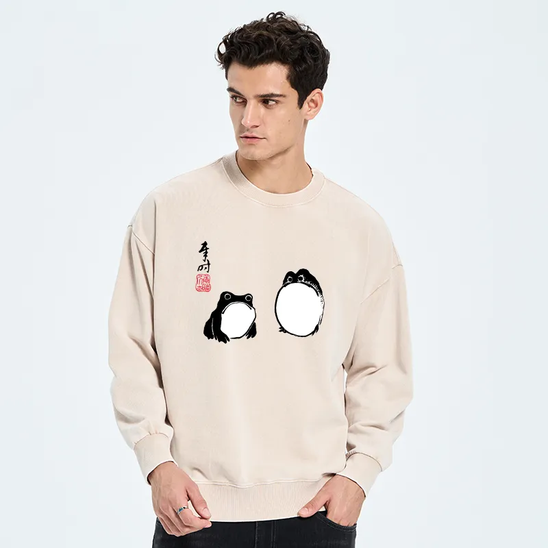 Tokyo-Tiger Matsumoto Hoji Frogs Japan Washed Sweatshirt