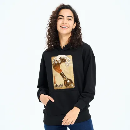 Tokyo-Tiger Asahi Logo Japanese Classic Hoodie