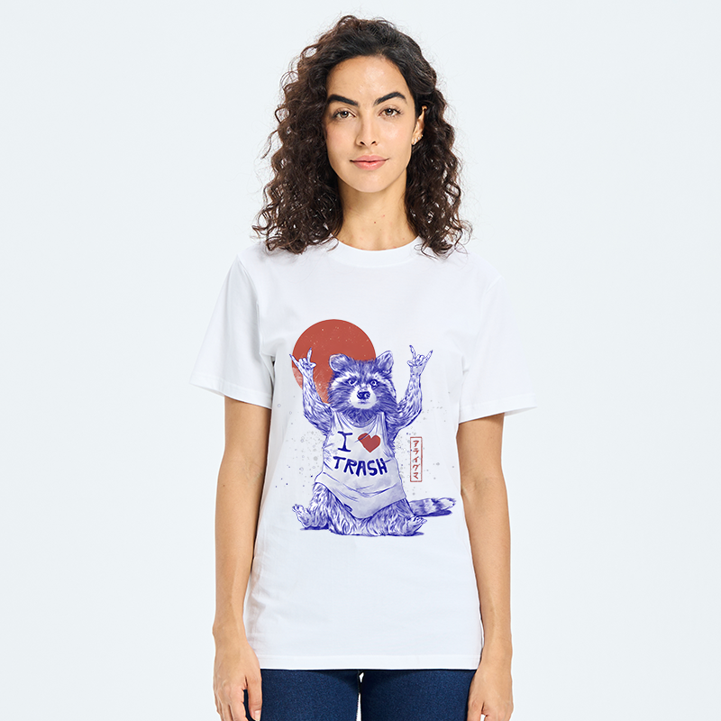 Tokyo-Tiger I love Trash Classic T-Shirt