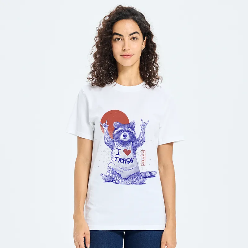 Tokyo-Tiger I love Trash Classic T-Shirt