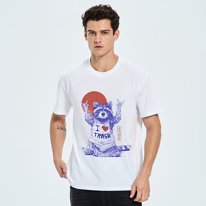 Tokyo-Tiger I love Trash Classic T-Shirt