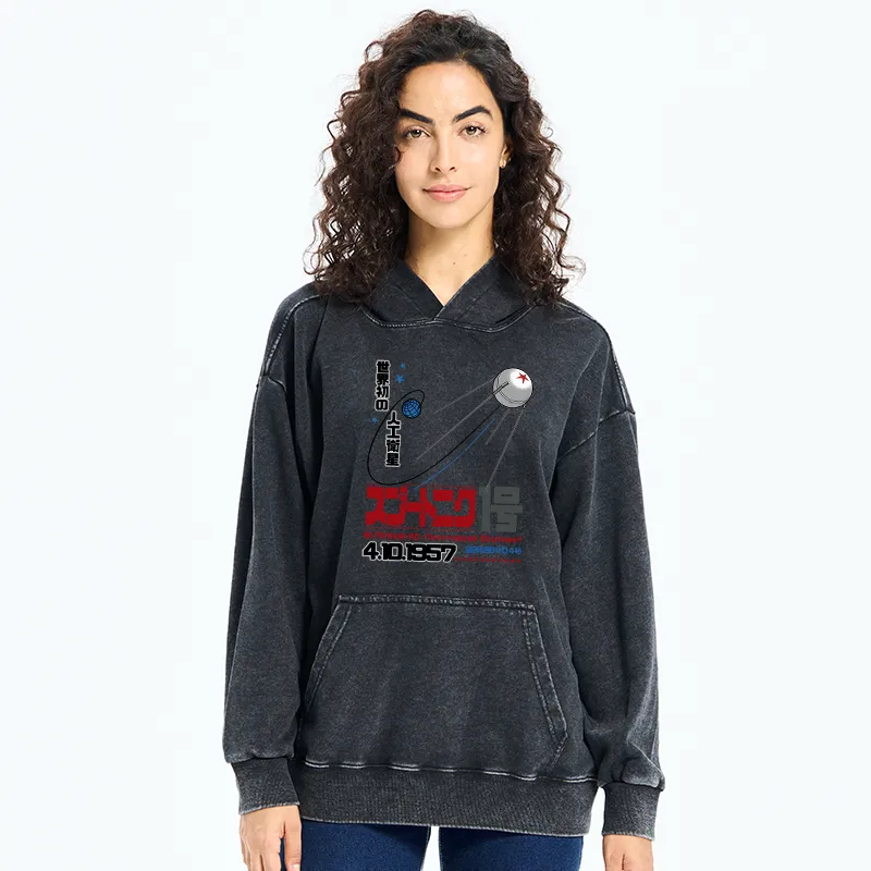 Tokyo-Tiger Artificial Balance Washed Hoodie