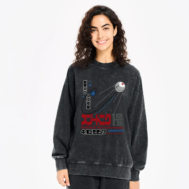 Tokyo-Tiger Artificial Balance Washed Sweatshirt