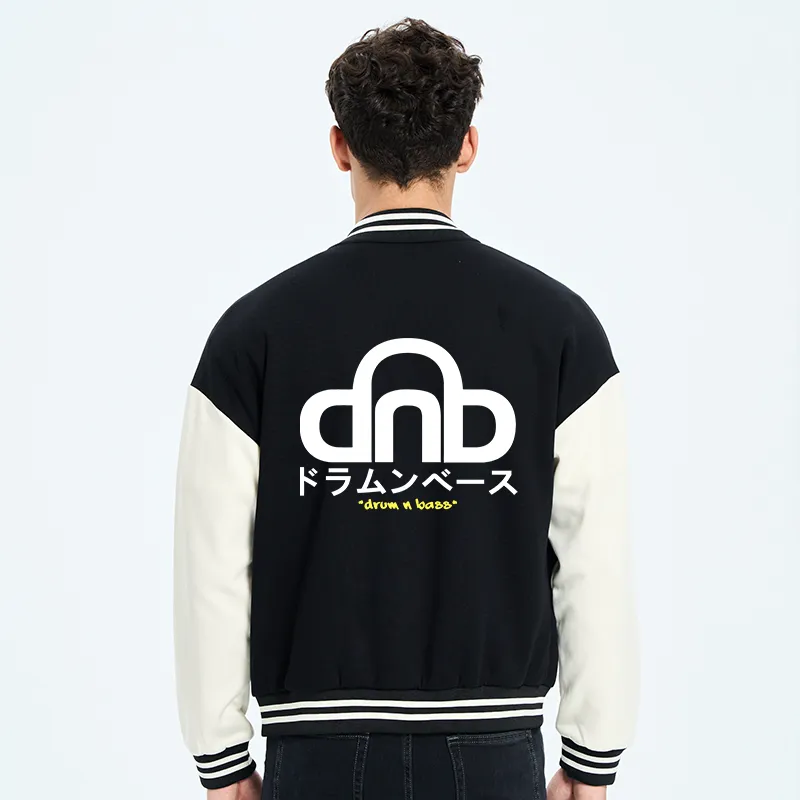 Tokyo-Tiger DNB Japan Embroidery Varsity Jacket