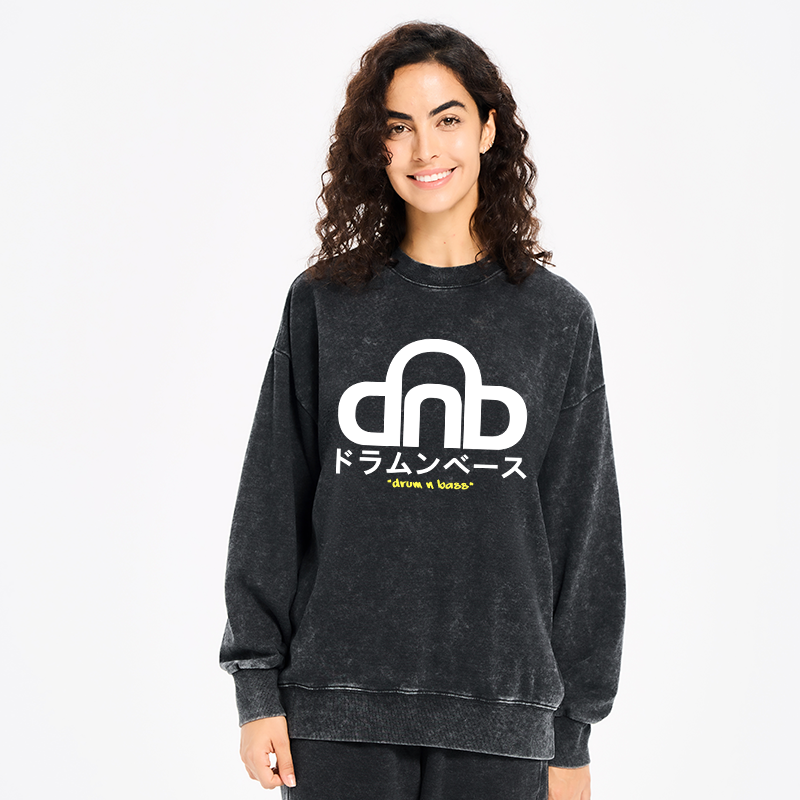 Tokyo-Tiger DNB Japan Washed Sweatshirt