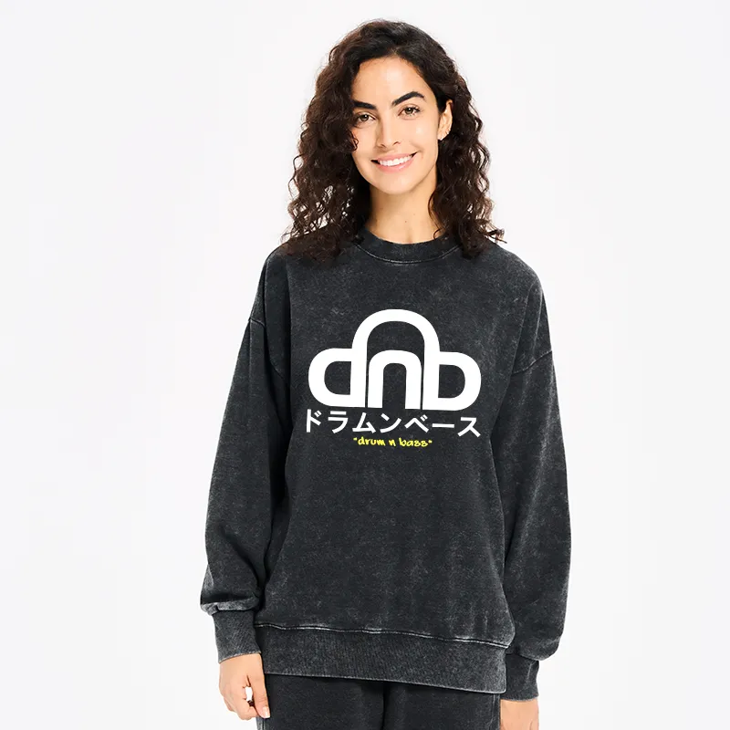 Tokyo-Tiger DNB Japan Washed Sweatshirt