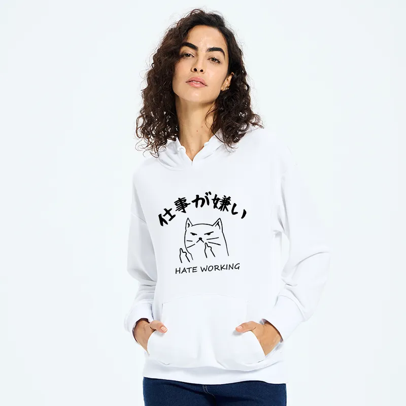 Tokyo-Tiger A Cat That Hates Work Classic Hoodie-tokyo-tiger