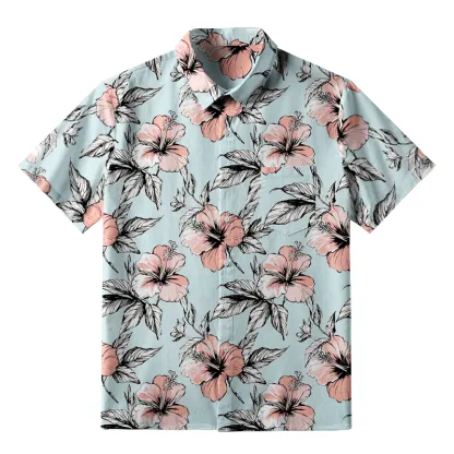 Tokyo-Tiger Floral Delight Button-up Shirt