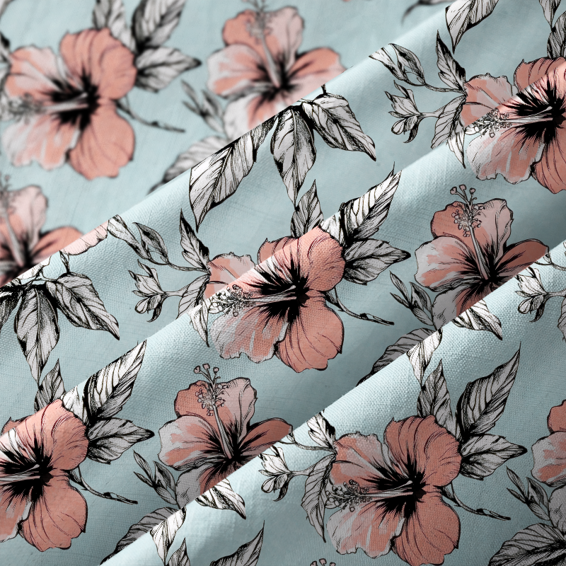 Tokyo-Tiger Floral Delight Aloha Hawaiian Shirt