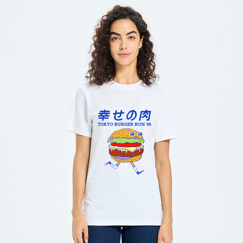 Tokyo-Tiger Tokyo Burger Run Japanese Classic T-Shirt