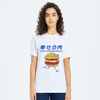 Tokyo-Tiger Tokyo Burger Run Japanese Classic T-Shirt