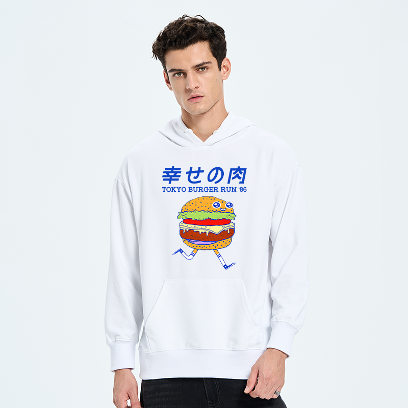 Tokyo-Tiger Tokyo Burger Run Japanese Classic Hoodie