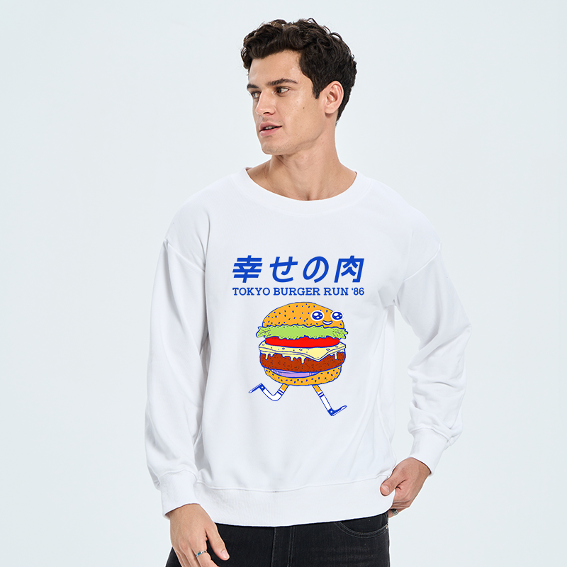 Tokyo-Tiger Tokyo Burger Run Japanese Sweatshirt