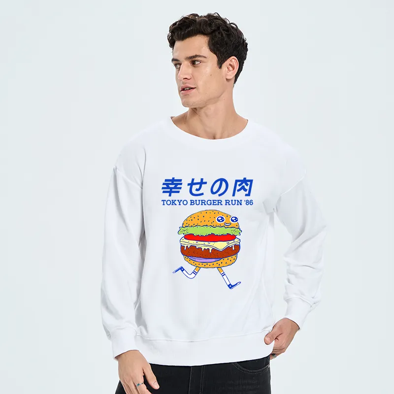Tokyo-Tiger Tokyo Burger Run Japanese Sweatshirt