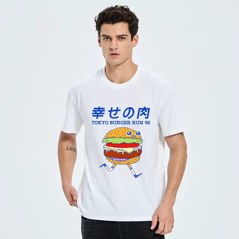 Tokyo-Tiger Tokyo Burger Run Japanese Classic T-Shirt