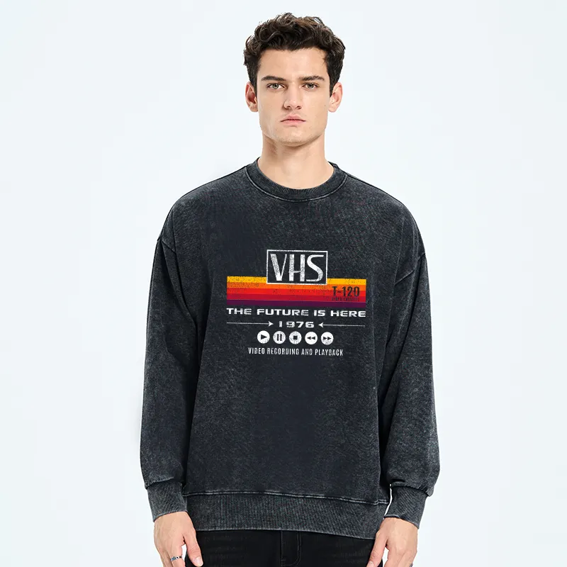 Tokyo-Tiger The Future Is Here Japanese Washed Sweatshirt