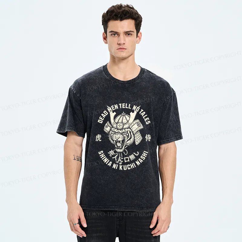 Tokyo-Tiger Tiger General Japan Washed T-Shirt