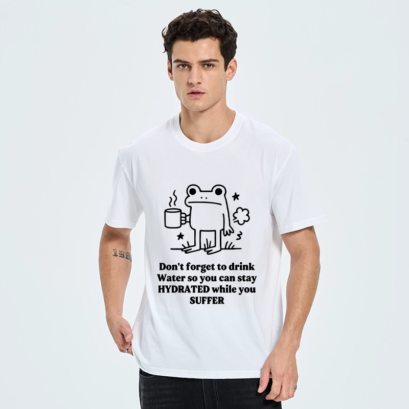 Tokyo-Tiger Frog Says Drink Water Classic T-Shirt