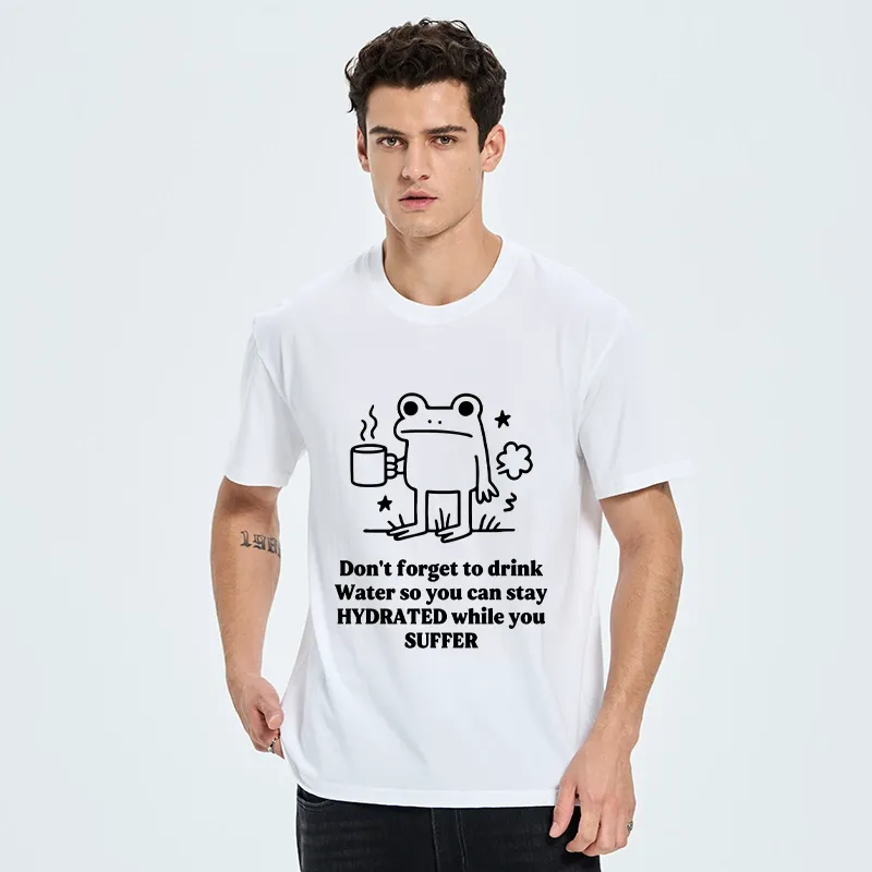 Tokyo-Tiger Frog Says Drink Water Classic T-Shirt