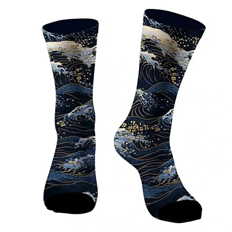 Tokyo-Tiger Japanese Great Wave Socks