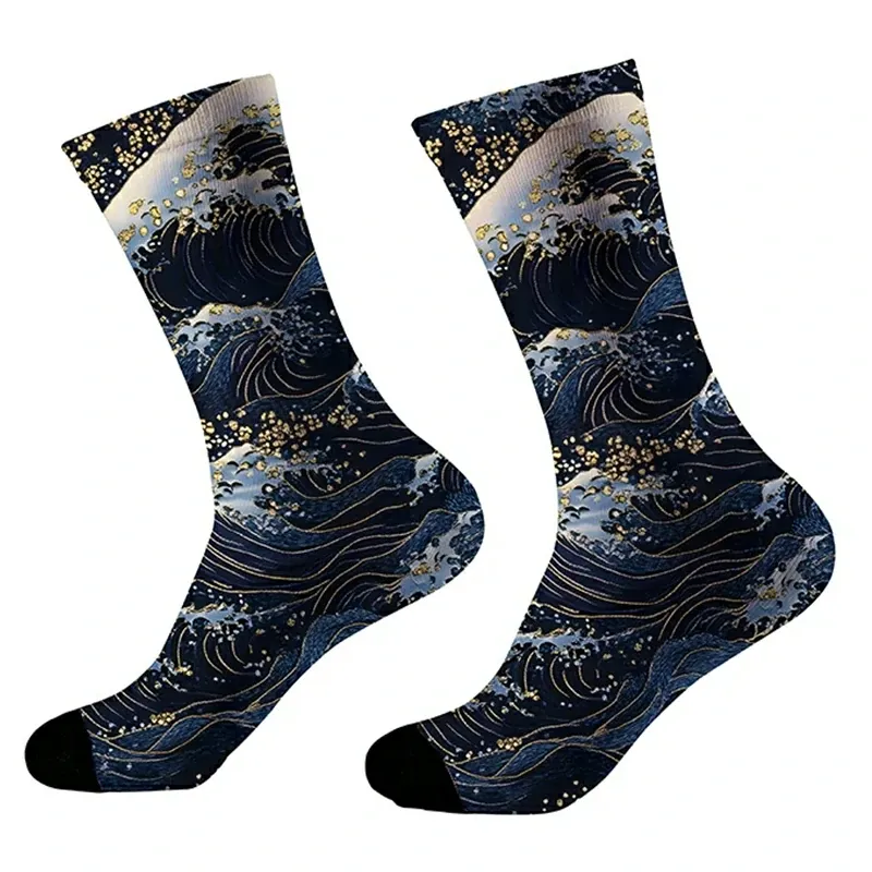 Tokyo-Tiger Japanese Great Wave Socks