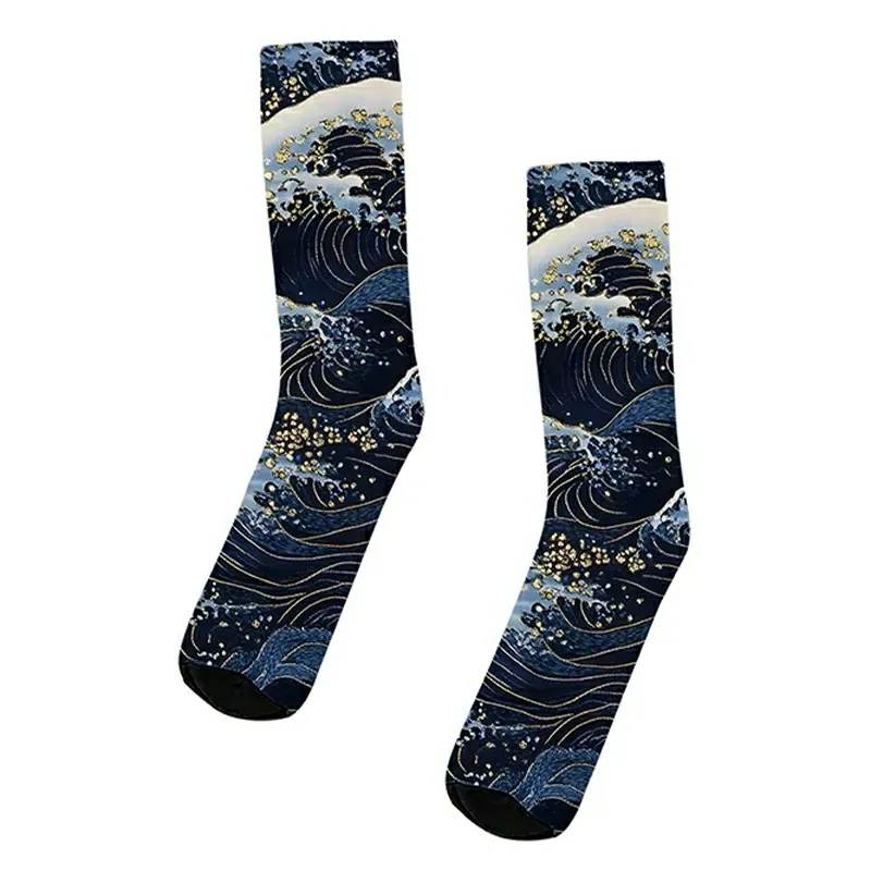 Tokyo-Tiger Japanese Great Wave Socks