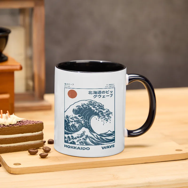 Tokyo-Tiger Hokkaido Wave Japan Mug