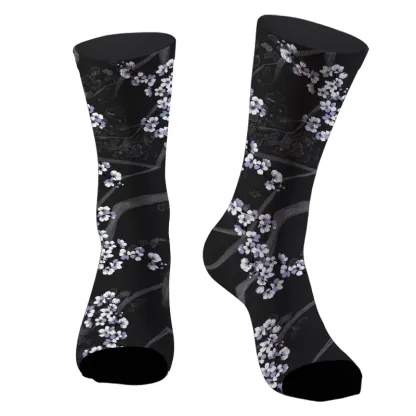 Tokyo-Tiger Dark Night Sakura Socks