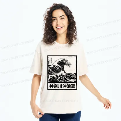 Tokyo-Tiger Legendary Wave Washed T-Shirt