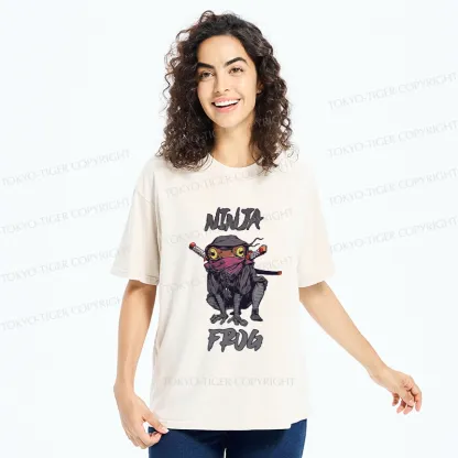 Tokyo-Tiger Ninja Frog Washed T-Shirt