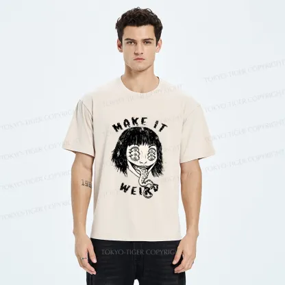 Tokyo-Tiger Make It Weird Washed T-Shirt