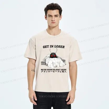 Tokyo-Tiger We're Going Blanky Mode Washed T-Shirt