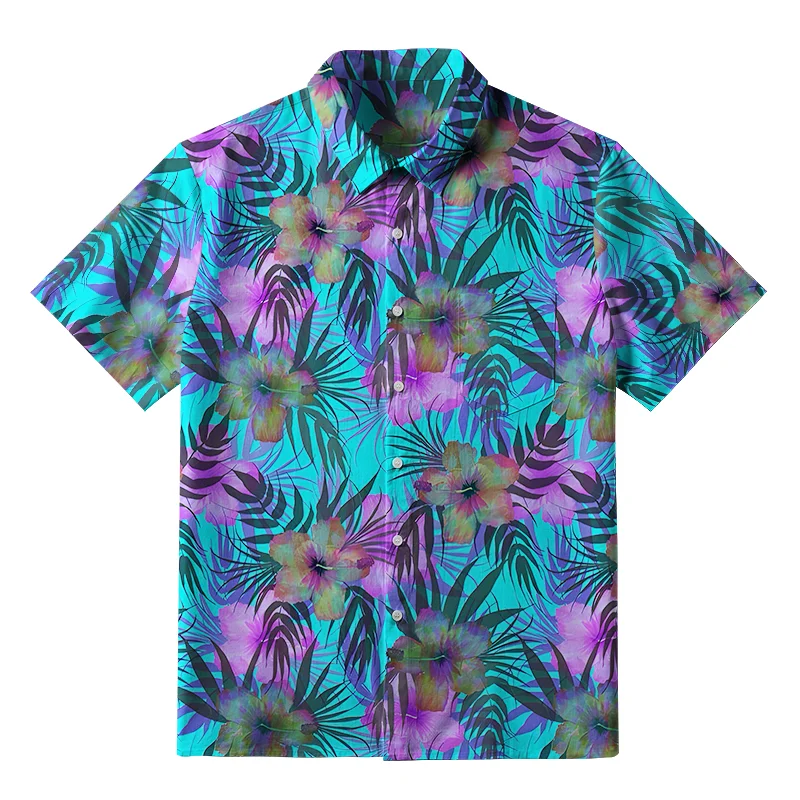 Tokyo-Tiger Retro Three-Eyed Tiger Button-up Shirt