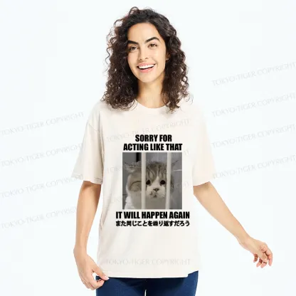 Tokyo-Tiger It Will Happen Again Washed T-Shirt