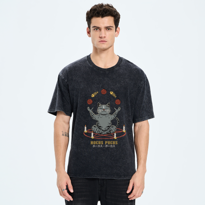 Tokyo-Tiger Hocus Pocus Washed T-Shirt