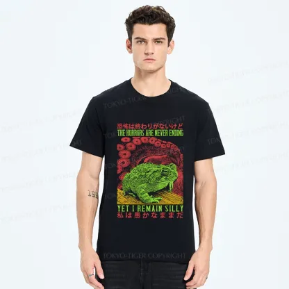 Tokyo-Tiger The Horrors Are Never Ending Japan Classic T-Shirt