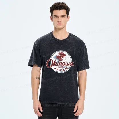 Tokyo-Tiger Vintage Japanese Okinawa Washed T-Shirt