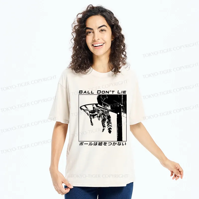 Tokyo-Tiger The Ball Doesn't Lie Washed T-Shirt