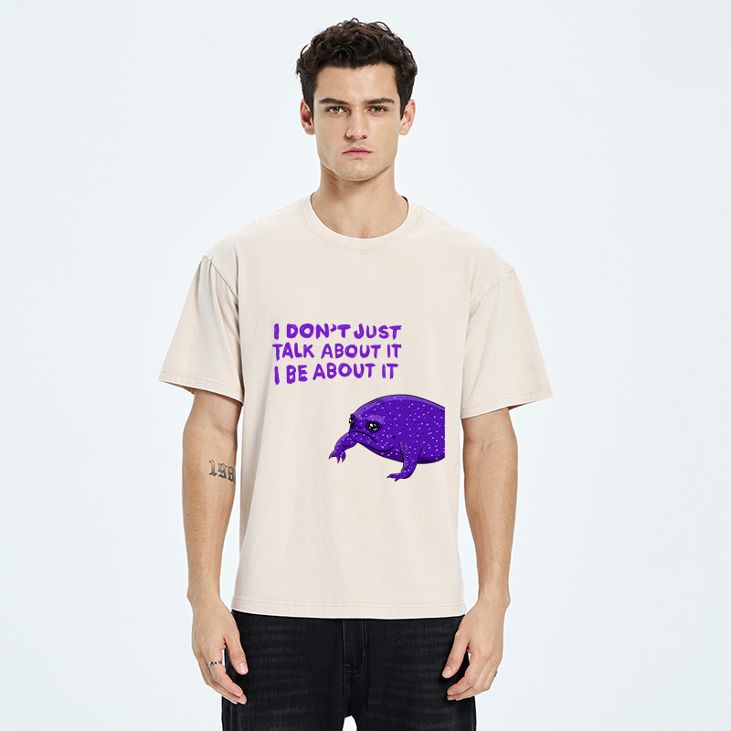 Tokyo-Tiger I Walk The Talk Washed T-Shirt