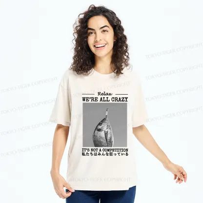 Tokyo-Tiger It's Not A Competition Washed T-Shirt