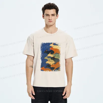 Tokyo-Tiger Claw-some Ninja Washed T-Shirt