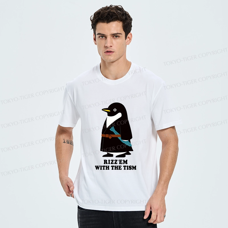 Tokyo-Tiger Rizz'Em With The Tism Classic T-Shirt