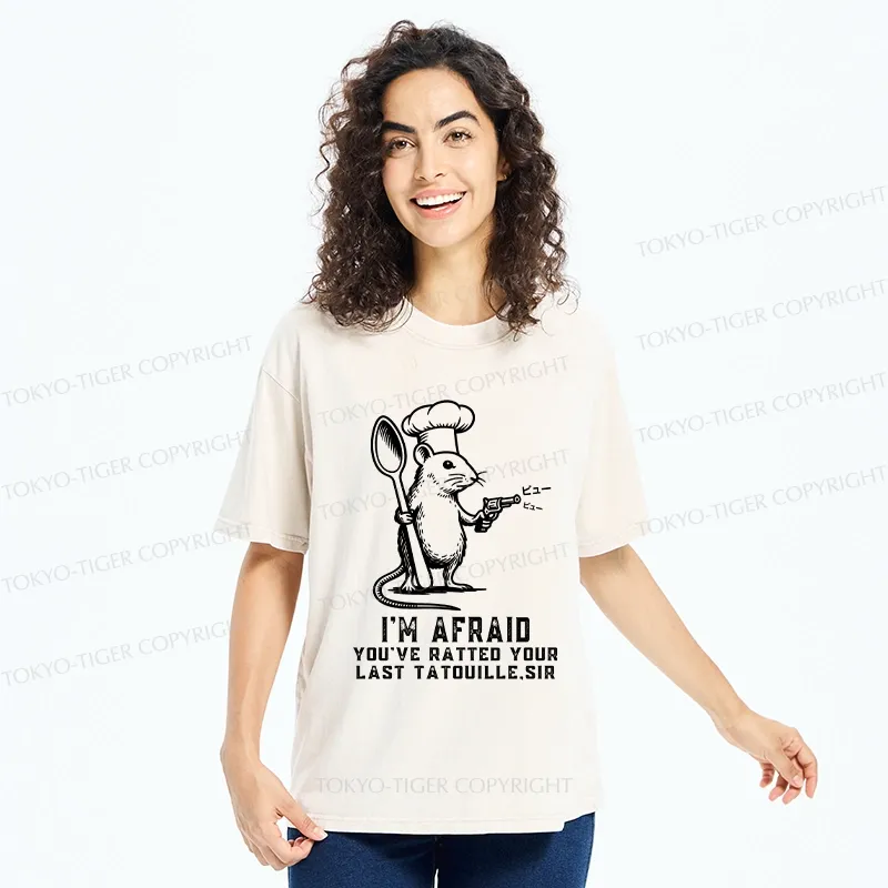 Tokyo-Tiger A Rat’s Warning Washed T-Shirt