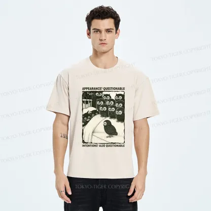 Tokyo-Tiger Appearance And Intentions Questionable Washed T-Shirt