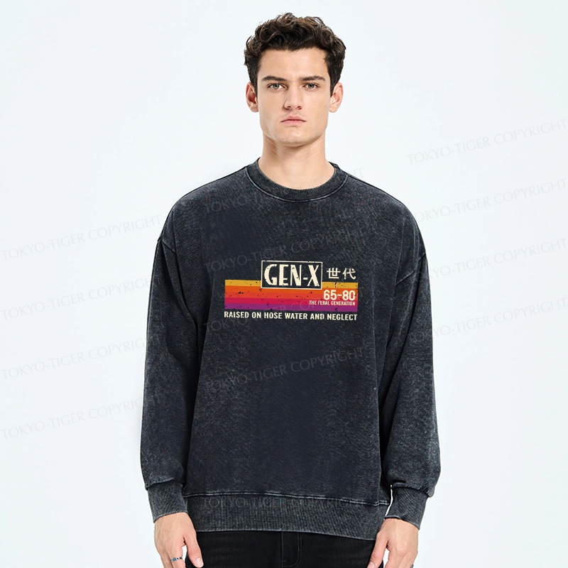 Tokyo-Tiger X Era Retro Washed Sweatshirt