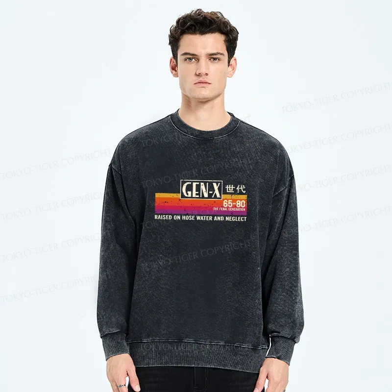 Tokyo-Tiger X Era Retro Washed Sweatshirt