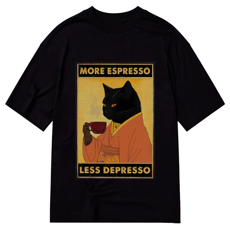 Tokyo-Tiger Increase Espresso Decrease Distress Classic T-Shirt